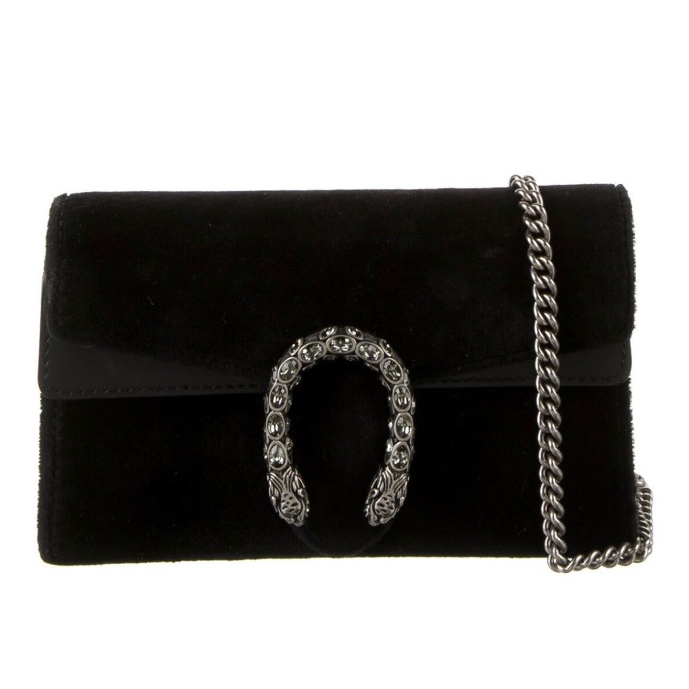Super Mini Dionysus Velvet Gucci Bag